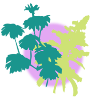 An icon of flowers and fauna. An icon of flowers and fauna.