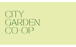 Logo for City Garden Co-op. Logo for City Garden Co-op.