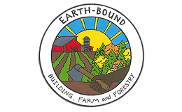 Logo for Earth-Bound Building, Farm and Forestry Co-op. Logo for Earth-Bound Building, Farm and Forestry Co-op.